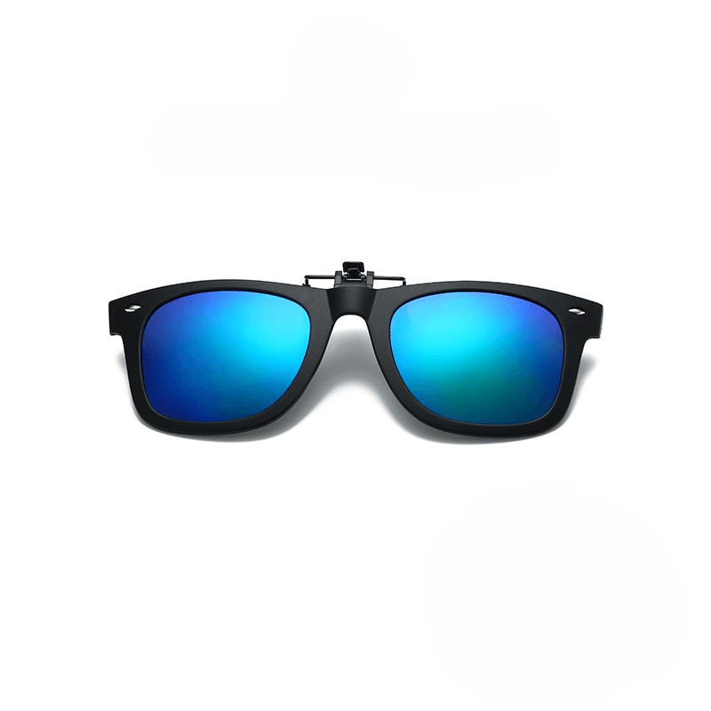 Reverie Clip on Square Polarized Sunglasses - Rad Sunnies