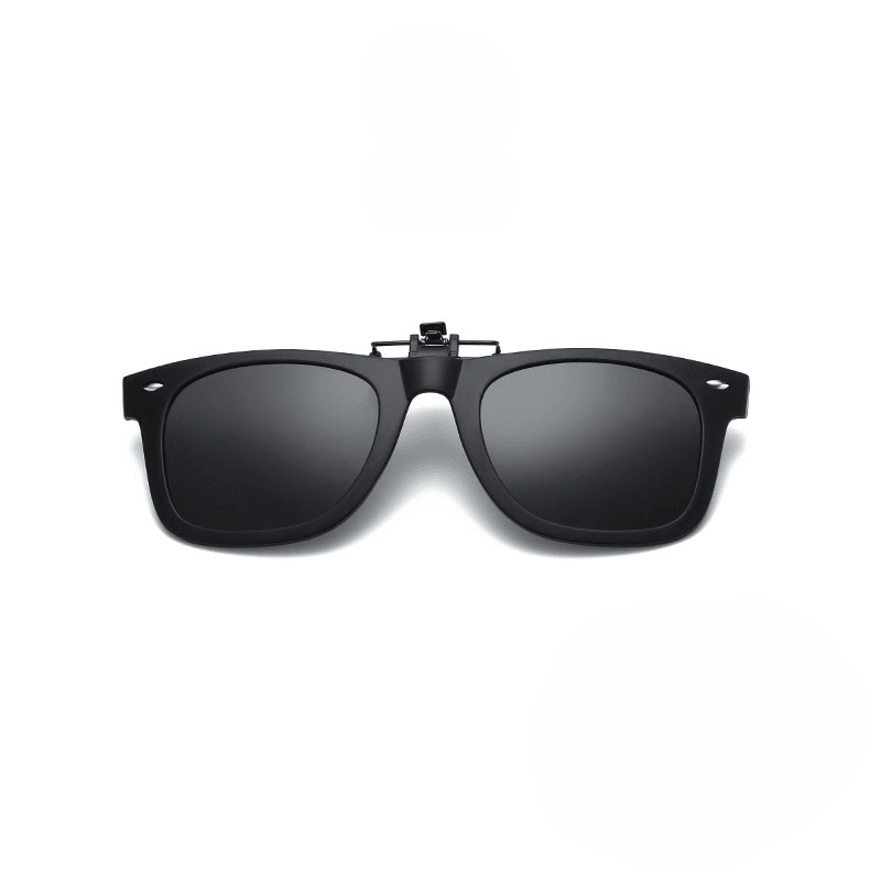 Reverie Clip on Square Polarized Sunglasses - Rad Sunnies