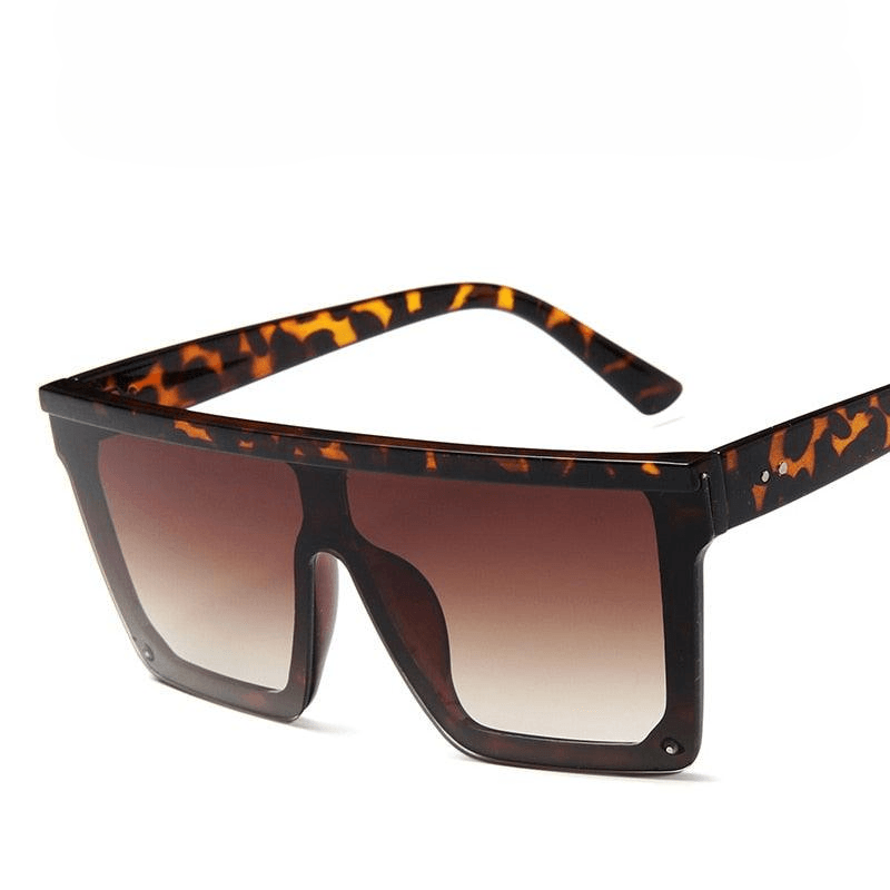 Samuel Oversized Flat Top Sunglasses - Rad Sunnies
