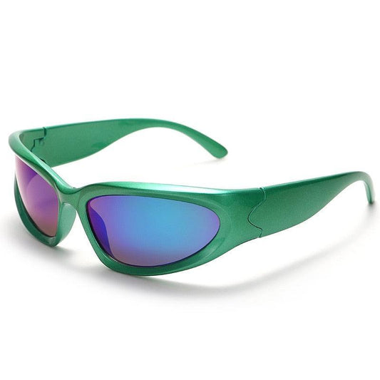 Shane Retro Wrap Around Sunglasses - Rad Sunnies