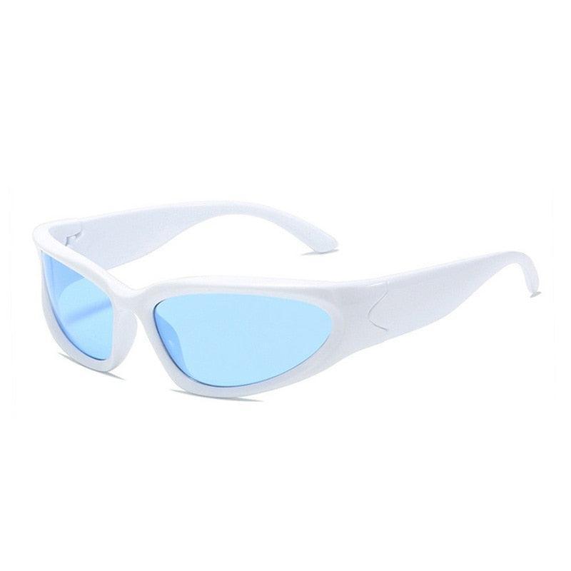 Shane Retro Wrap Around Sunglasses - Rad Sunnies