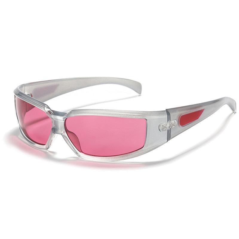 Sienna Retro Wrap Around Sunglasses - Rad Sunnies
