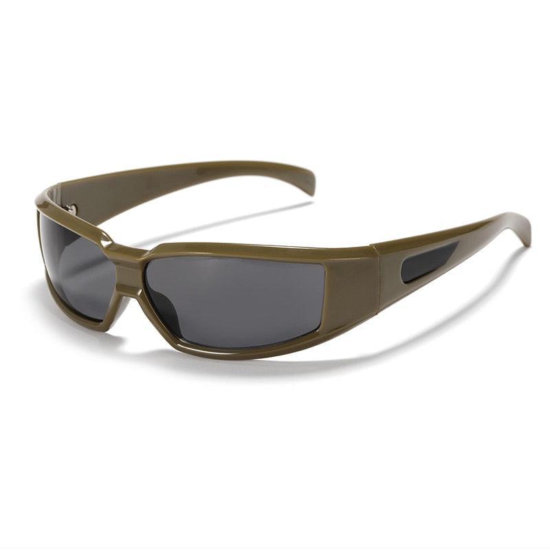 Sienna Retro Wrap Around Sunglasses - Rad Sunnies