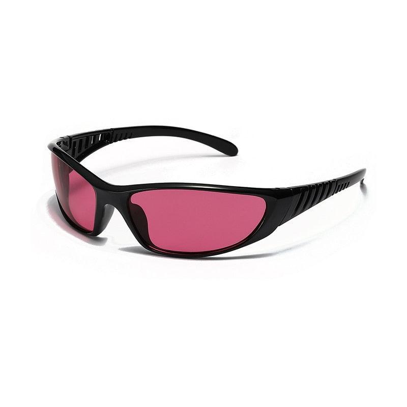 Spencer Retro Wrap Around Sunglasses - Rad Sunnies