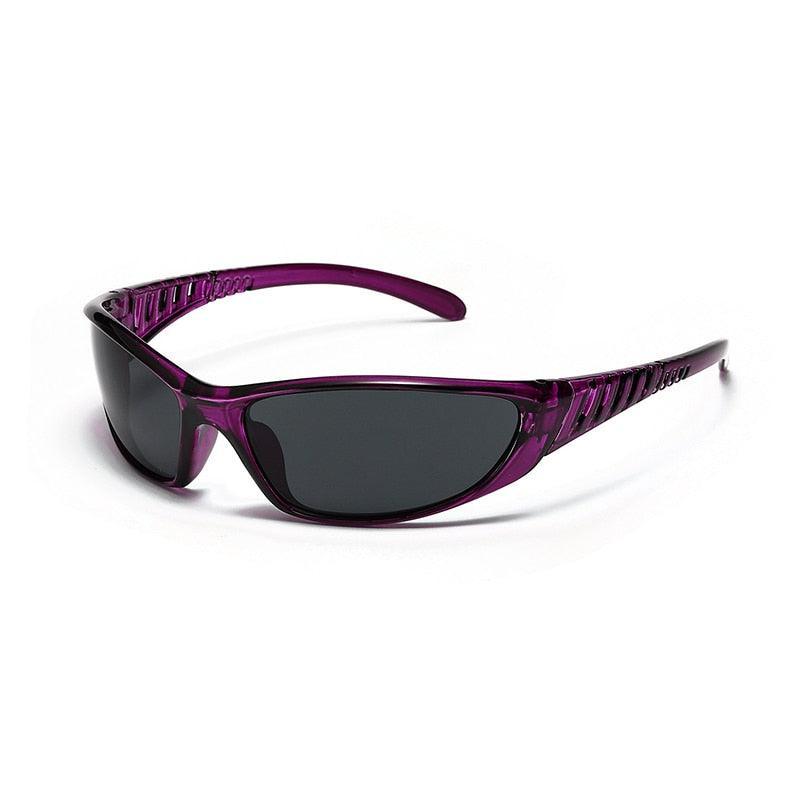 Spencer Retro Wrap Around Sunglasses - Rad Sunnies