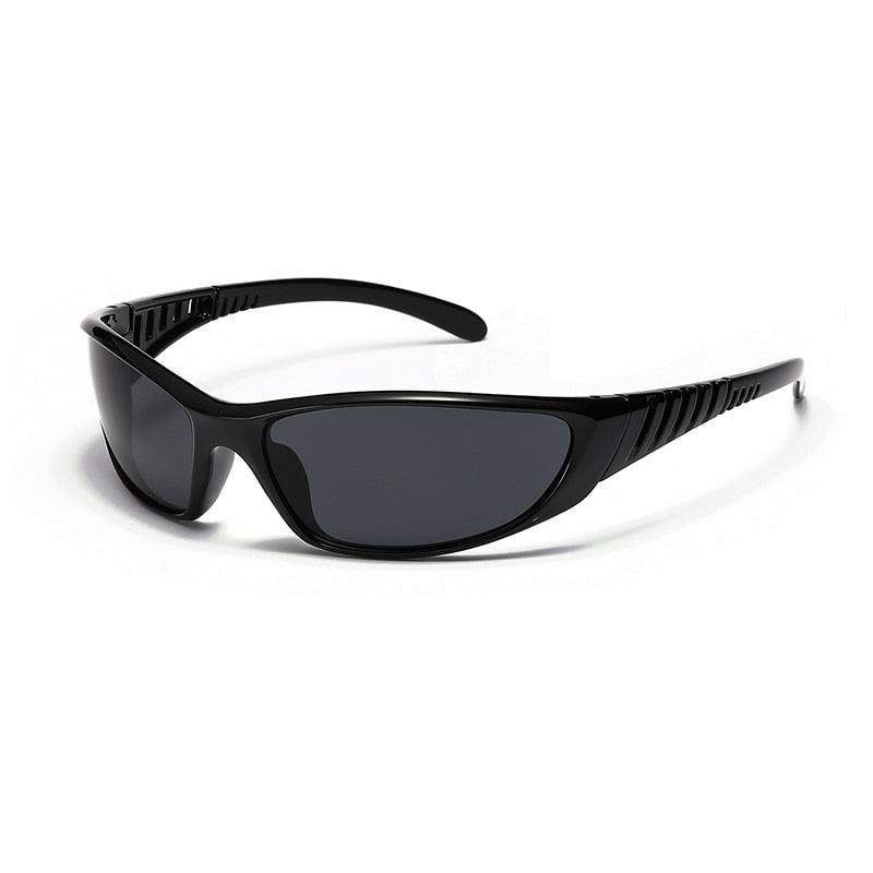 Spencer Retro Wrap Around Sunglasses - Rad Sunnies