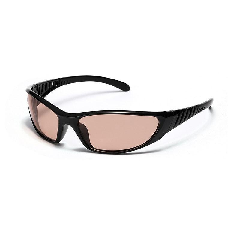 Spencer Retro Wrap Around Sunglasses - Rad Sunnies