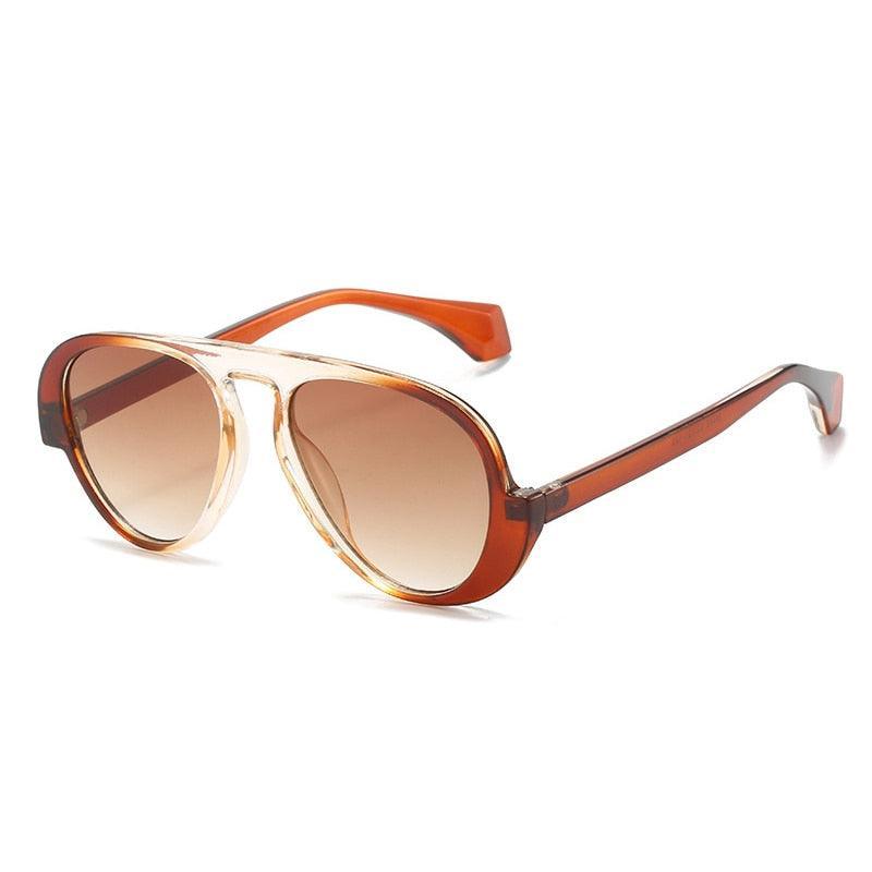 Tatum Retro Aviator Sunglasses - Rad Sunnies