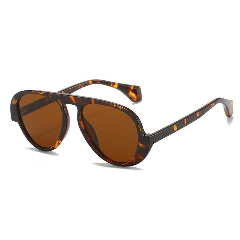 Tatum Retro Aviator Sunglasses - Rad Sunnies