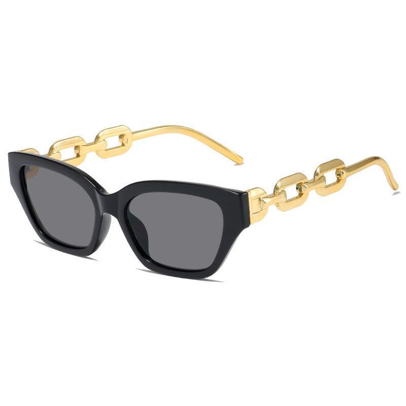 Temple Vintage Cat Eye Sunglasses - Rad Sunnies