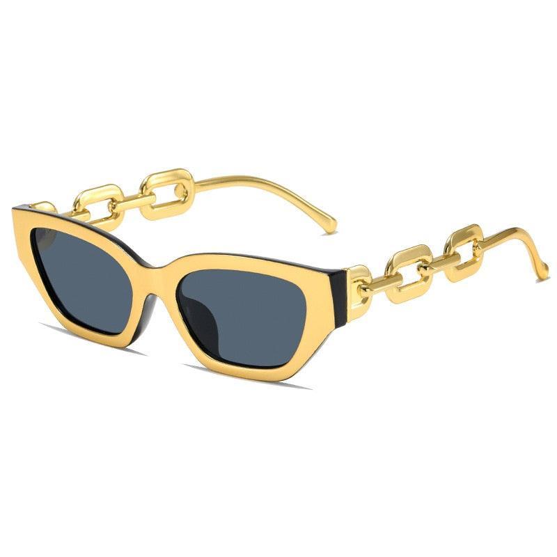 Temple Vintage Cat Eye Sunglasses - Rad Sunnies