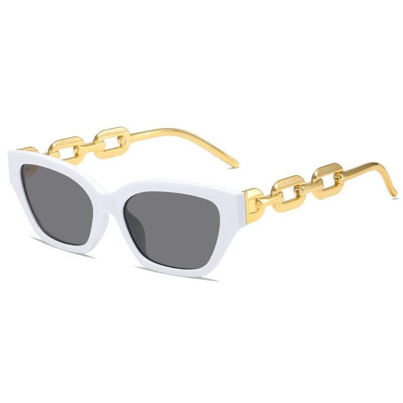 Temple Vintage Cat Eye Sunglasses - Rad Sunnies