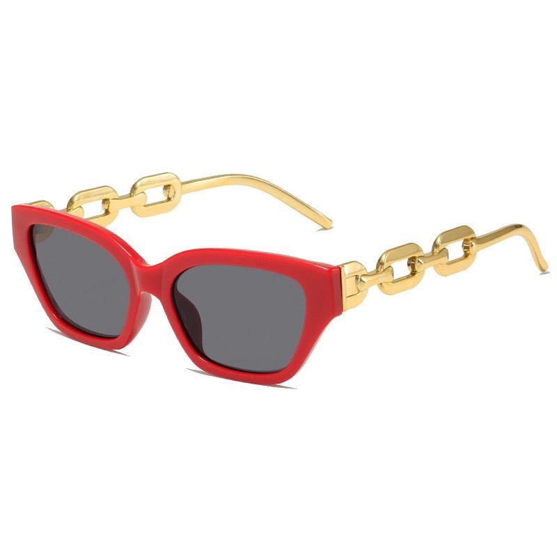 Temple Vintage Cat Eye Sunglasses - Rad Sunnies