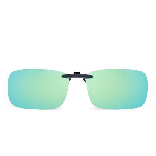 Teo Clip on Rectangle Polarized Sunglasses - Rad Sunnies