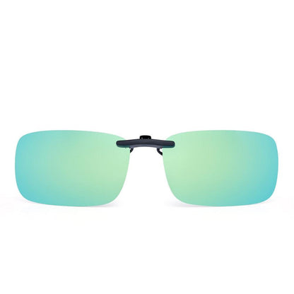Teo Clip on Rectangle Polarized Sunglasses - Rad Sunnies