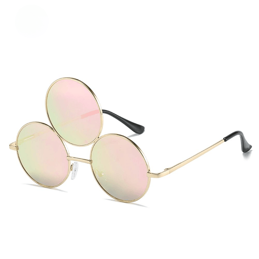 Third Eye Retro Round Sunglasses - Rad Sunnies