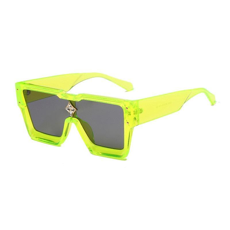 Troopers Retro Square Sunglasses - Rad Sunnies