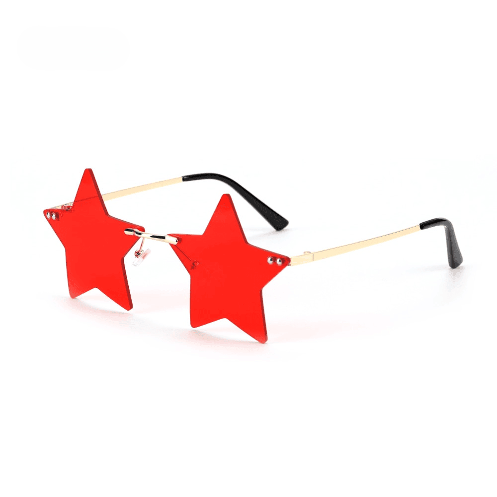 Twinkle Rimless Star Sunglasses - Rad Sunnies