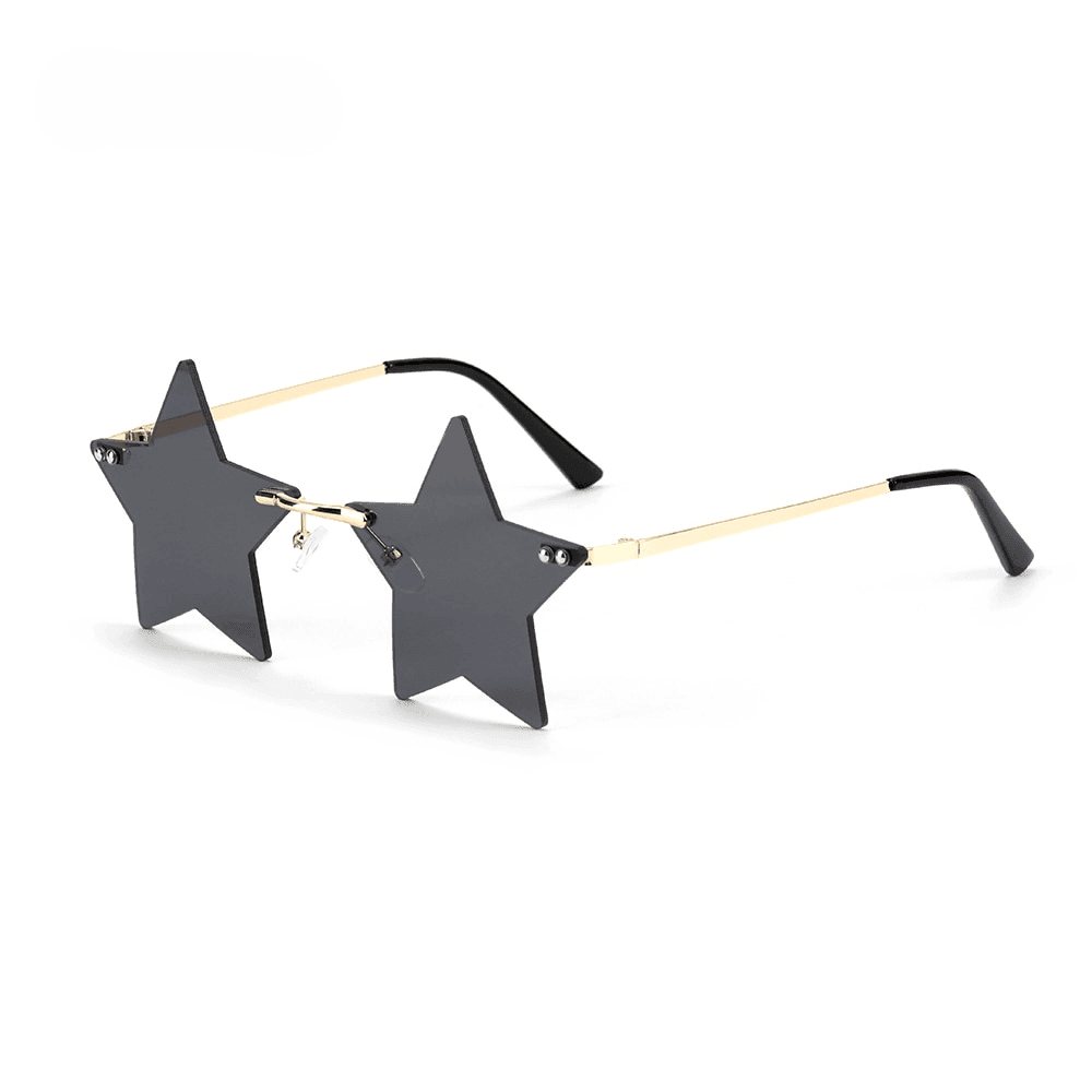 Twinkle Rimless Star Sunglasses - Rad Sunnies