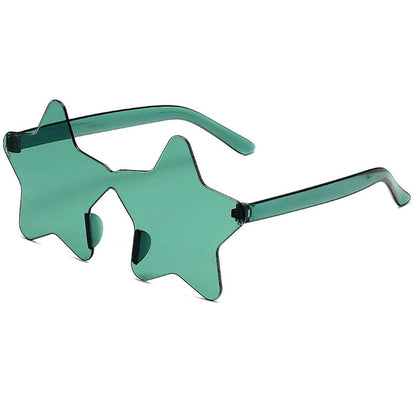 Twyla Rimless Star Sunglasses - Rad Sunnies