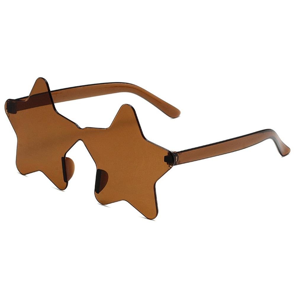 Twyla Rimless Star Sunglasses - Rad Sunnies