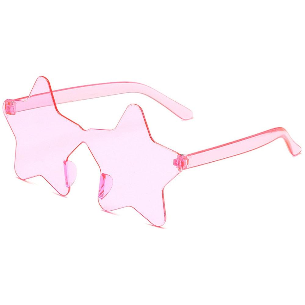 Twyla Rimless Star Sunglasses - Rad Sunnies