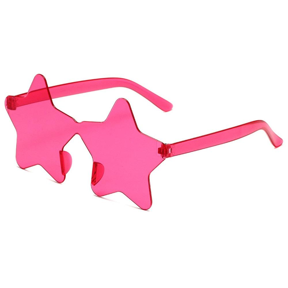 Twyla Rimless Star Sunglasses - Rad Sunnies