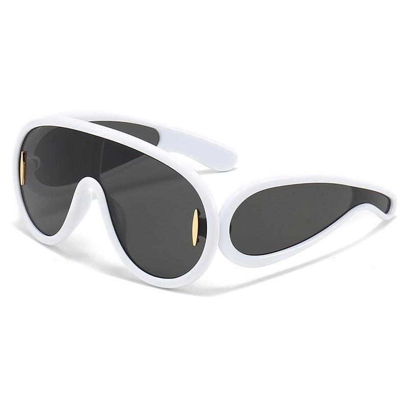 Yuna Oversized Aviator Sunglasses - Rad Sunnies