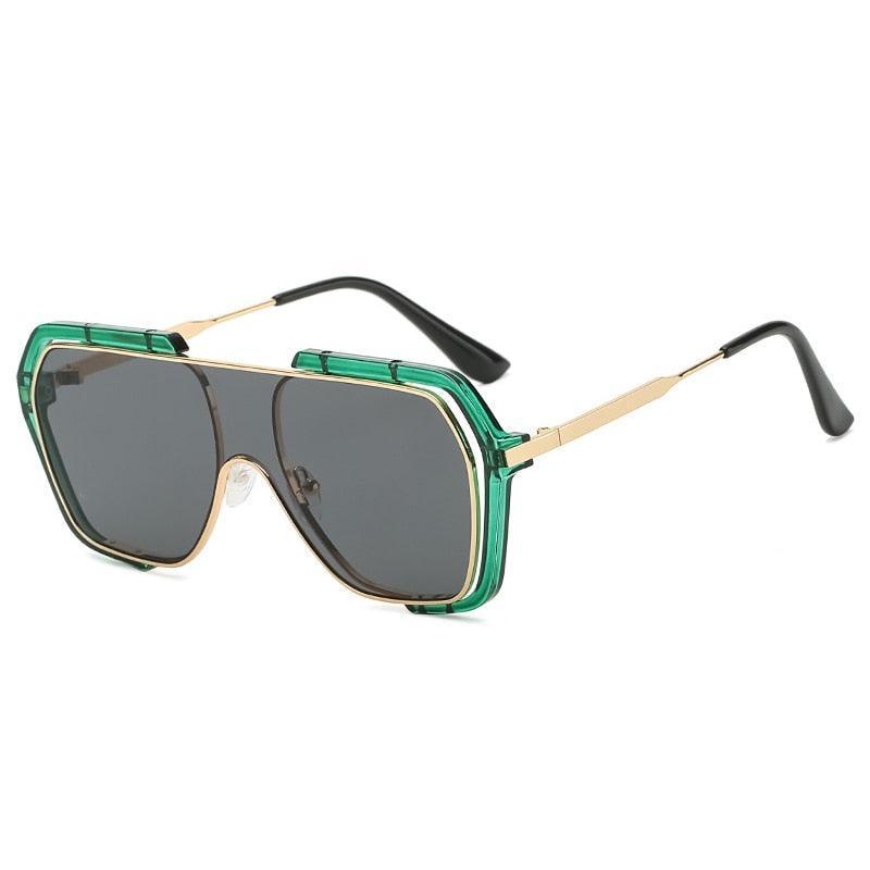 Zac Oversized Aviator Sunglasses - Rad Sunnies