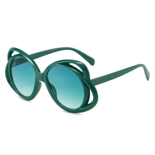 Zola Retro Oval Sunglasses - Rad Sunnies