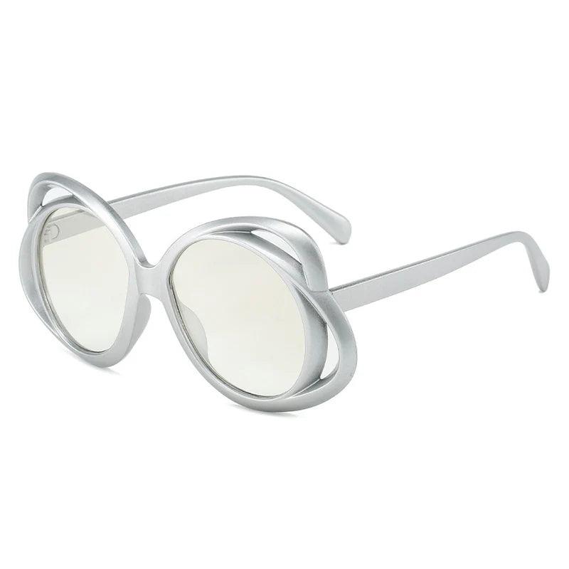 Zola Retro Oval Sunglasses - Rad Sunnies