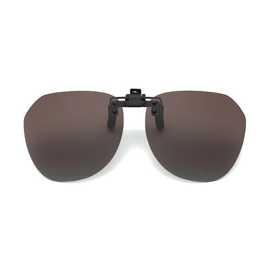 Maco Clip On Square Polarized Sunglasses - Rad Sunnies