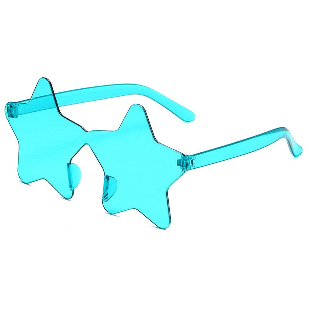 Twyla Rimless Star Sunglasses - Rad Sunnies