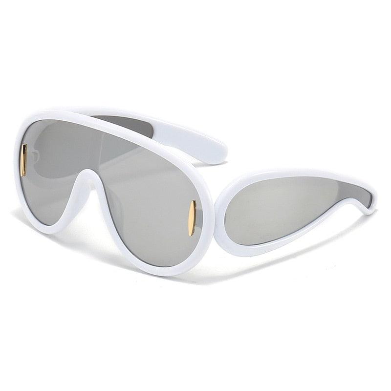 Yuna Oversized Aviator Sunglasses - Rad Sunnies